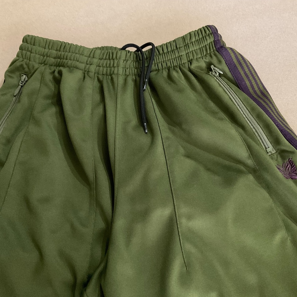 Needles Olive Green Track Pants